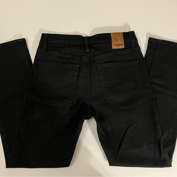 30x30 Goodfellow skinny jeans - true black - Picture 6 of 6